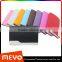 Metal magnetic soft leather card wallet with customized logo and color