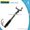 Monopod Extendable Selfie Stick with built-in Bluetooth Remote Shutter