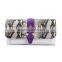 trendy lady wallet money bag snake leather mobile pouch brand clutch bag