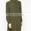 side seam women shirt dress long sleeves women dress OEM service