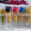 2015 new custom logo bpa free tritan fruit infuser water bottle, infuser water bottle Tritan sport water bottle plastic hot sale