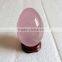 Pink color crystal egg decoration