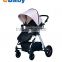 Professional manufacturer baby stroller with car seat 2 in 1 baby stroller