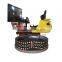 8d racing car game machine with 360 degree rotation