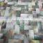 Blacklip shell mosaic tile in herringbone pattern,sea shell tile