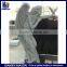 Antique weeping angel sculpture headstone tombstone