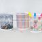 Office Stationery Metal Mesh Round Pen Holder colorful printed pencil cup