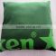 printed cotton/polycotton/polyester/linen cushion for home &hotel decoration &promotion&gift -light greenwith printing-3