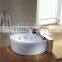 cUPC abs triangle hot tub spa,sex bath tub,sex massage tub with tv with power ce approved