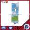 Rotating Display Stand Aluminum Rollup Banner Stand