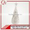 white glass christmas tree with different size and good quality
