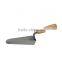 Gauging trowel with wooden handle, metal end cap, carbon steel blade Metal End Cap