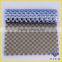 New fashion blue hot fix 8*8 glass crystal rhinestone sheet for bags