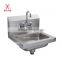Wall Mounted Stainless Steel Hand Wash Sink for Catering Restaurant
