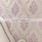 polyester non-woven compound jacquard wallpaper factory korea bedroom wallpaper 3d ceiling wallpaper