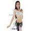 SWEGAL belly dance lace training top,dance transparency top B13060