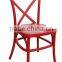 Resin X back chair factory