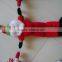 promotional cute Plush Christmas animal reindeer,snowman,santa clous,penguin Toy With Hat&scarf