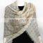 Beige Tie Dye Light Cashmere Scarf