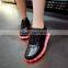 2016 Hot Chaussure Led Novelty New Unise Luminous Shoes Men & Women Fashion USB Recharge Shuffle Girl Elena in Youtube LED Shoes