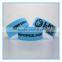 2016 cheap customized silicone bracelets with multi colors