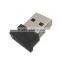 Free Shipping Mini USB 2.0 wireless Bluetooth adapter,black