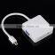 Mini Display Port DP to DVI/VGA/H-DMI Converter Adapter Cable 3 in 1 for Macbook Pro Air Book