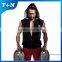 lightweight mens zip up custom sleeveless hoodie gym