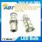 BAU15S 27 SMD LED 1156PY White Indicator Turn Signal Light Bulb Globe 12v