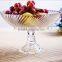High Quality Glass Bowl Fruit With Base for Centerpieces