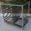 12 Trays Stainless Steel Rotary Trolley For Sale