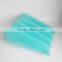 green flocking pvc inflatable foot rest wedge pillow, inflatable wedge pillow for head or back rest