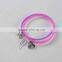 Personalized Silicone Bracelet Cheap Multi Color With Pendant Custom Silicone Bracelet