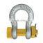Lifting chain shackle, US d shackle G 210