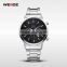 Alibaba Express Fashionable Hot Selling WEIDE Stainless Steel Band Men Sport Watches