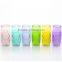 Wholesale Colored Chicken Carving Glass Drinking Cup