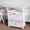 new design wood ironing board with clothes rack