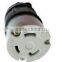 UL listed Locking devices 30AMP 250V 2-pole 3-wire grounding L6-30R L6-30P L6-30C