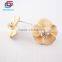 Fashion office elegant lovely cherry blossom shape lady earings