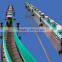 glass bottle sideflexing curve stainless chain conveyor