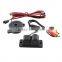Integrated car rear view camera with visible parking sensor with waterproof car camera
