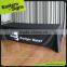 Vivid High Impact Printed Banner Washable Easy Install Polyester Square Table Cloth