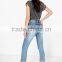 distressed boyfriend style slim fit women jeans JXA102