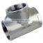 201 316l Stainless steel union tube fitting female branch tee pipe fitting tee                        
                                                                                Supplier's Choice