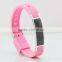 New arrival fashion silicone rubber bracelet wholesale top quality customized silicone power magnetic bracelet