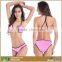 Halter Triangle Padded Bikinis Set Swimwear Swimsuit