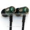 New top high quality metal deep bass earphone without mic