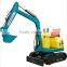 2015 popular children's amusement excavator, mini electric excavator for kids