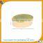 custom brown kraft packaging circular box