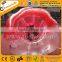 half red inflatable TPU bubble soccer for kids TB088